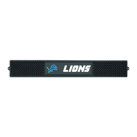 Fanmats FanMats Drink Mat, NFL - Detroit Lions, 3-1/4" x 24" x 1" 13985